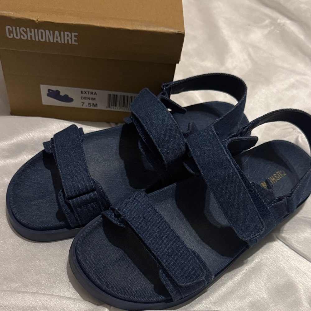 Denim Sandals